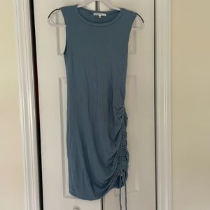 Blue adjustable dress